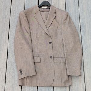 Perry Ellis Classic Light Brown/Taupe Suit